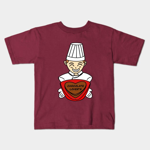 For you chocolate lovers Kids T-Shirt by Andrew Hau